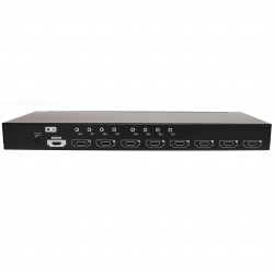 Multiplicador HDMI de 8 puertos con amplificador de señal - Splitter - 1920x1200 -1080p