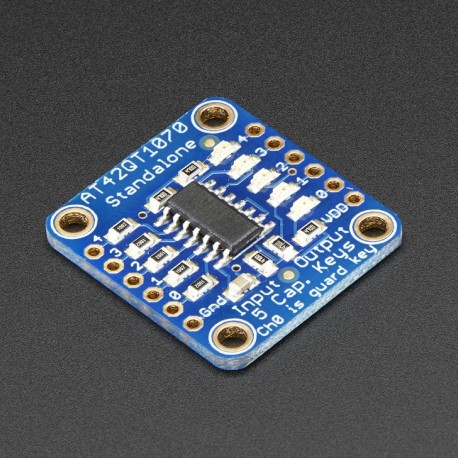 Standalone 5-Pad Capacitive Touch Sensor Breakout 